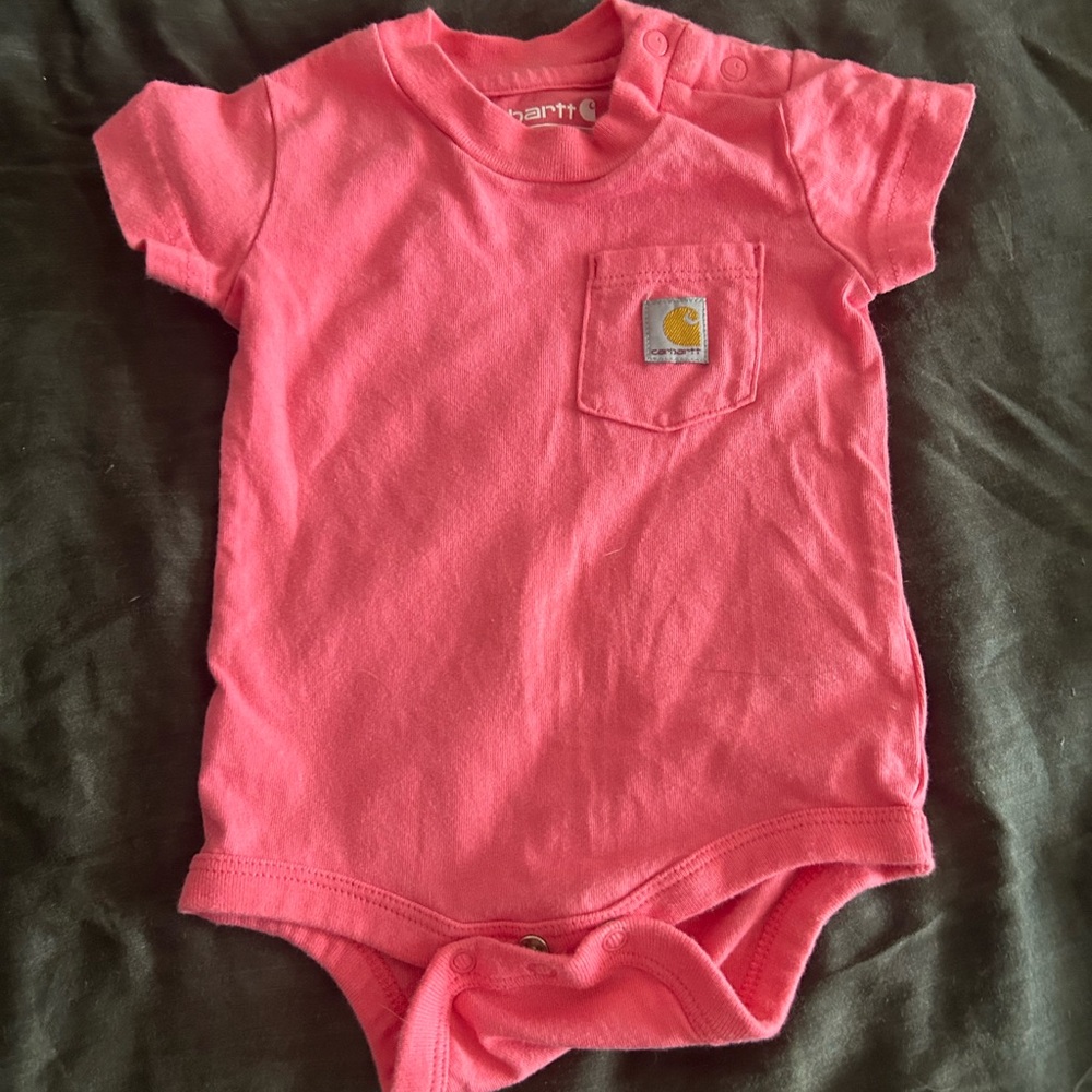 Carhartt Coral Baby Onesie